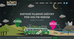 Desktop Screenshot of kinematograf.sk